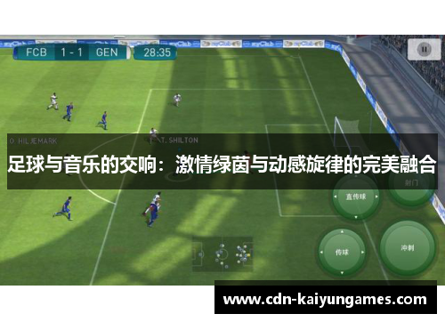 足球与音乐的交响：激情绿茵与动感旋律的完美融合